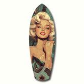 Marilyn Monroe V1 Glass Wall Art.